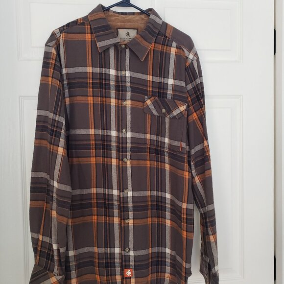 Legendary Whitetails Men's Original Buck Camp Flannel Shirt Plaid Tall Size LT - Picture 1 of 8